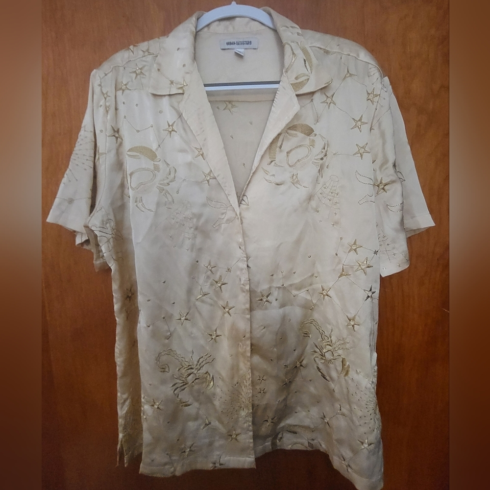 *SOLD* Urban Outfitters Embroidered Shirt
